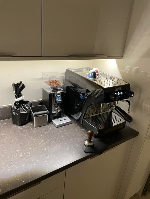 Martyn Ward picture of his espresso setup. Martyn kindly provided this image for our Eureka Mignon Review