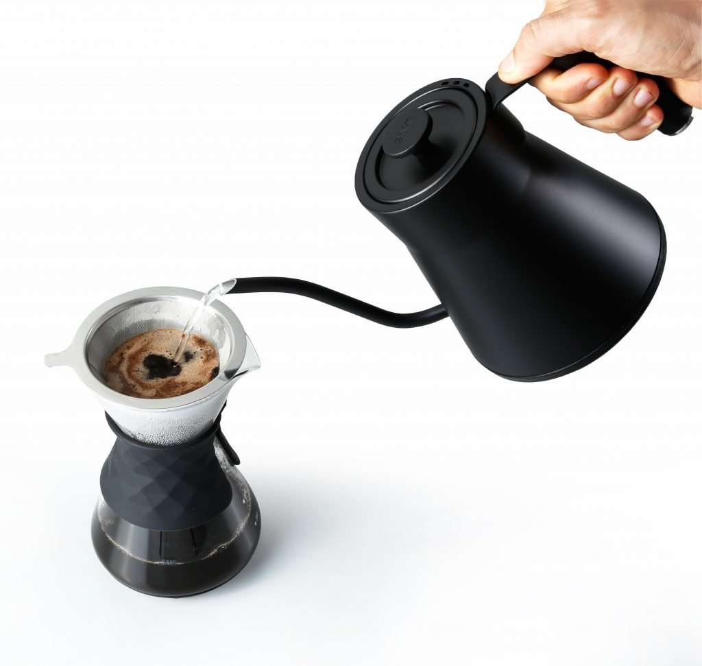 Saki Baristan Electric Gooseneck Kettle for pour over coffee