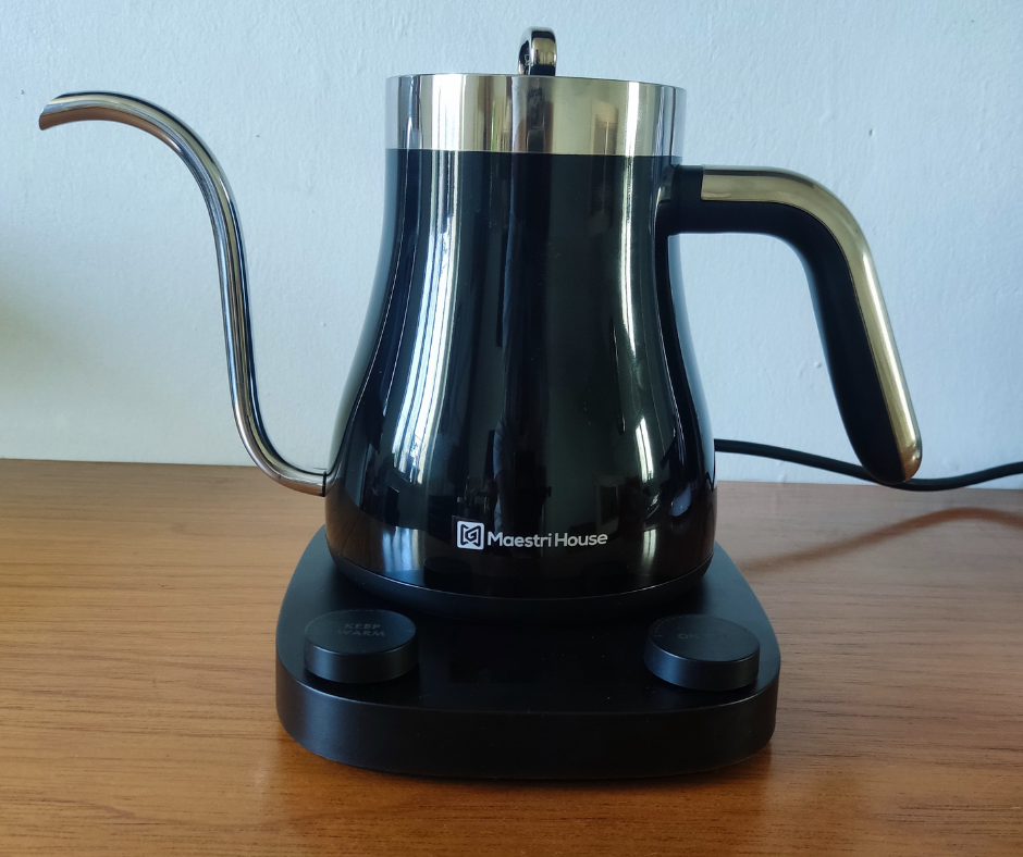 Picture of the Maestri House electric gooseneck kettle
